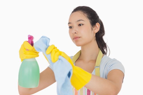 Service issue review during a carpet cleaning complaints process
