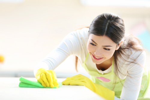 Deep cleaning a bathroom in W10