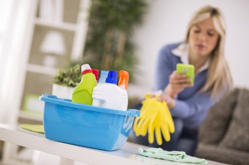 Sanitised meeting room and workspace cleaning service